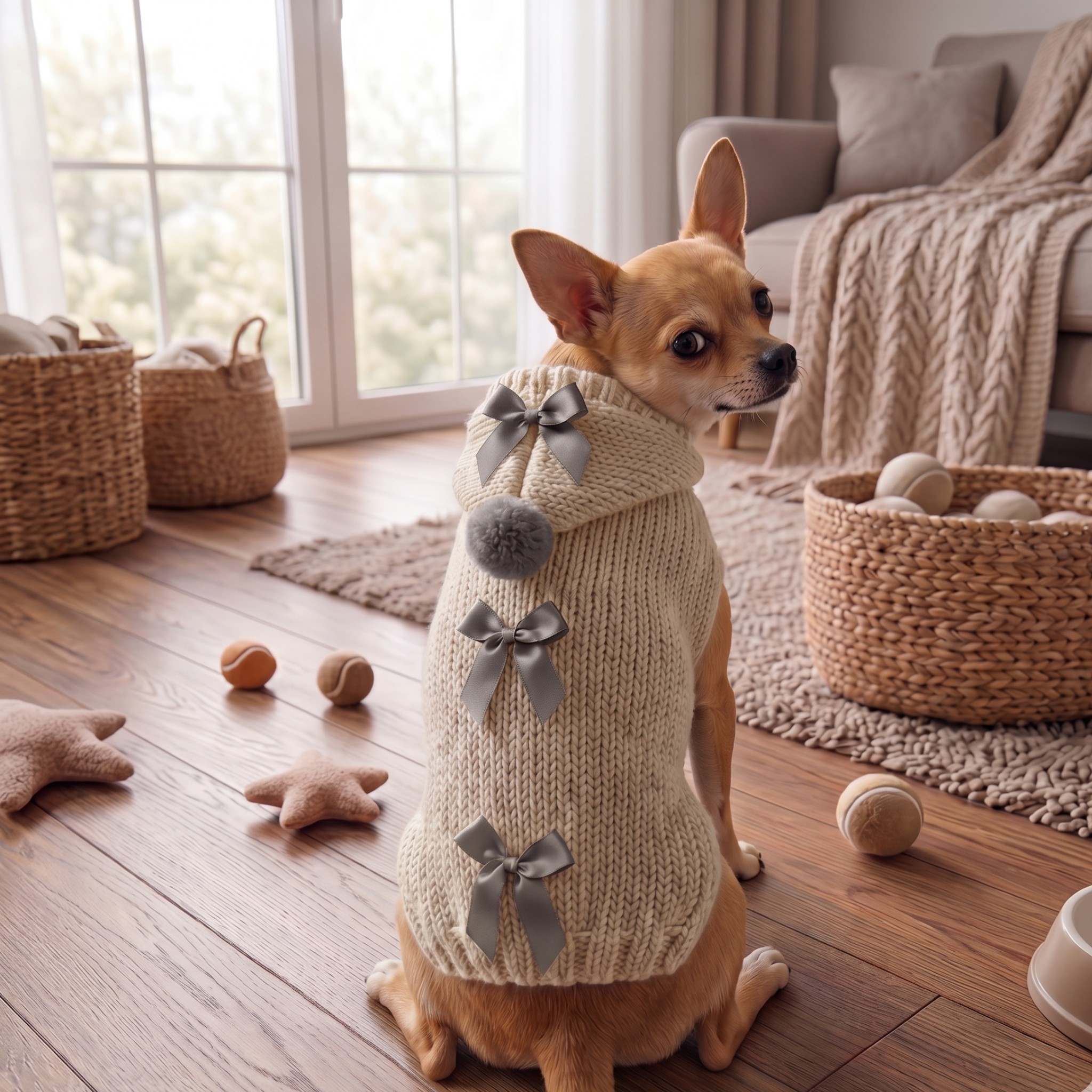 Maglione Artigianale per Cani DolceZampa – Fatto a Mano